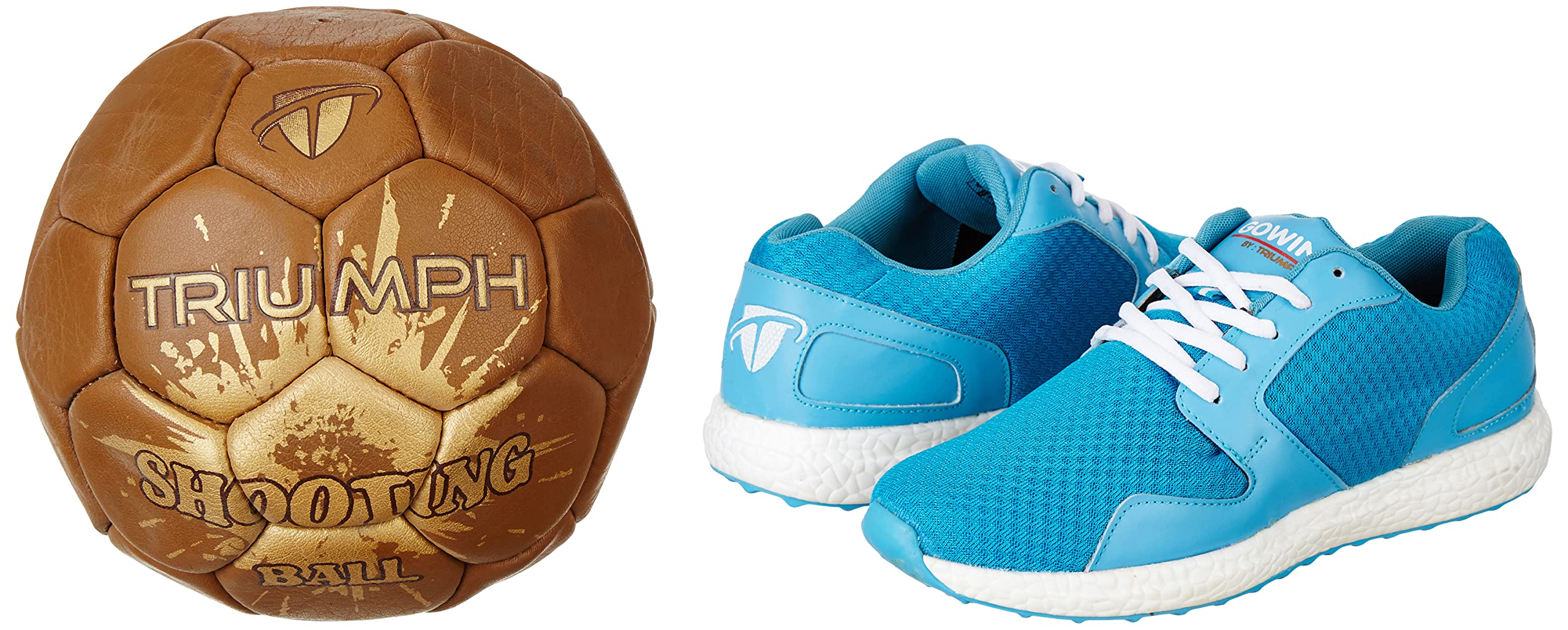 gowin Sports Training Shoe Thrust Sky Size 6 With Triumph Shooting Ball Leather-picture-35