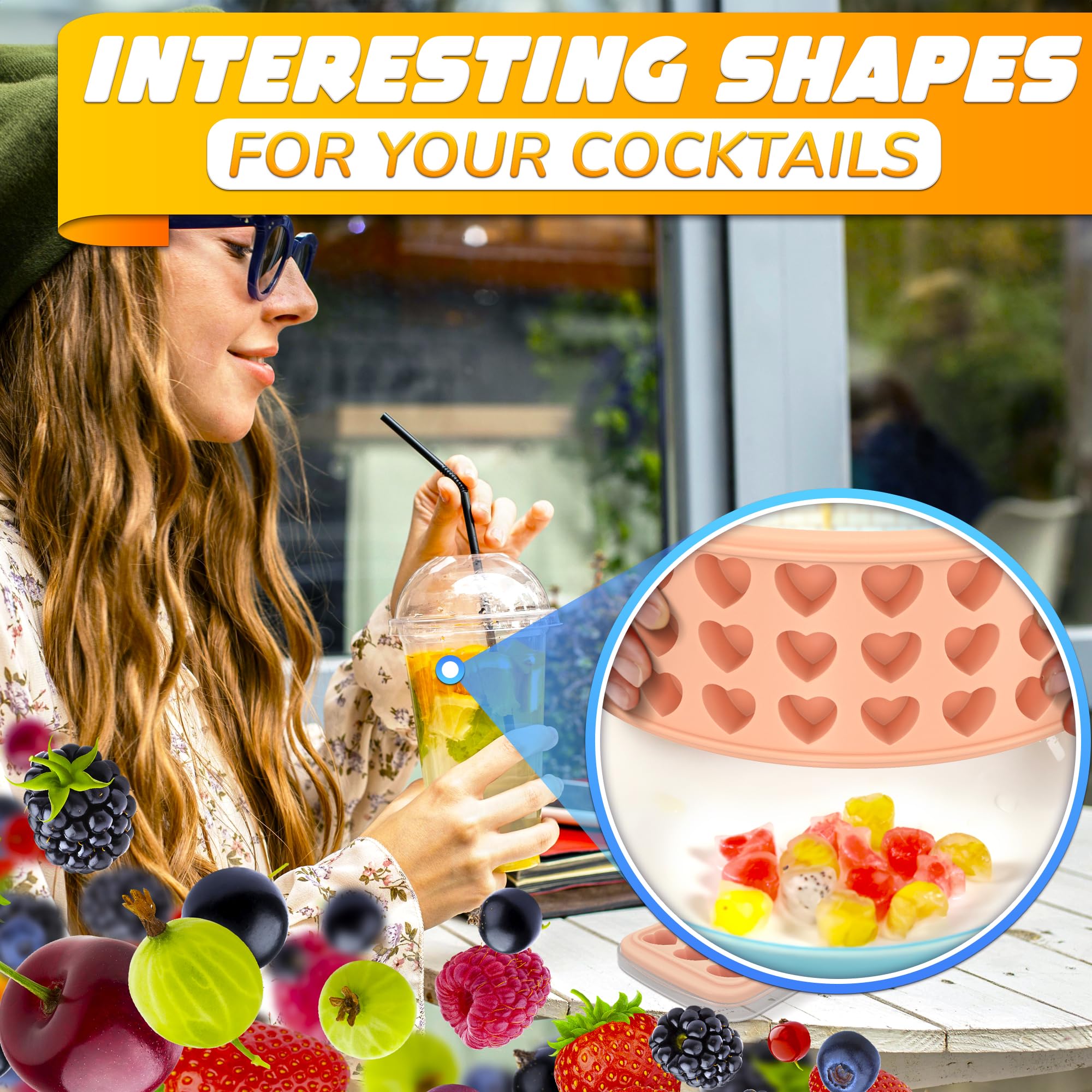 Avis Bac à Glaçons En Forme De Coeur - Silicone De Daliuing