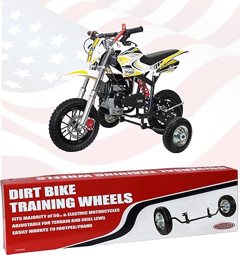 Hardline Products Ruedas de entrenamiento para Cyclone X-Pro - 1602-UT-Cyclone X-PRO