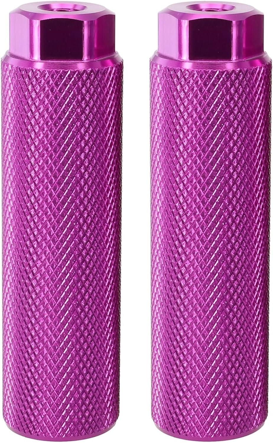 Pegs for Bike 8Pcs Aluminum Alloy Anti Skid Foot Rest Pegs for Bike Fit 3/8 Inch Axles Bicycle Accessories Cycling Parts