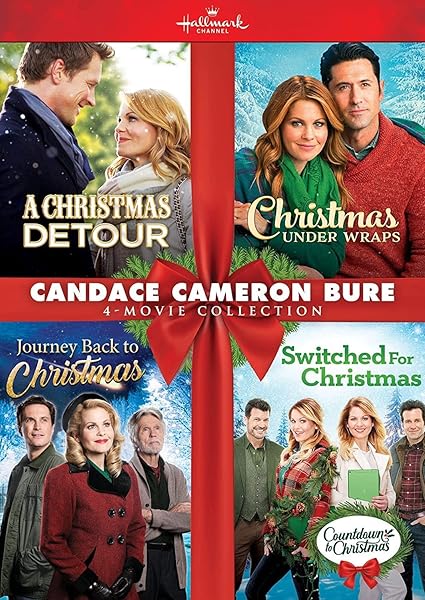 Candace Cameron Bure: 4-Film Collection A Christmas Detour, Christmas Under Wraps, Journey Back to Christmas, Switched for Christmas