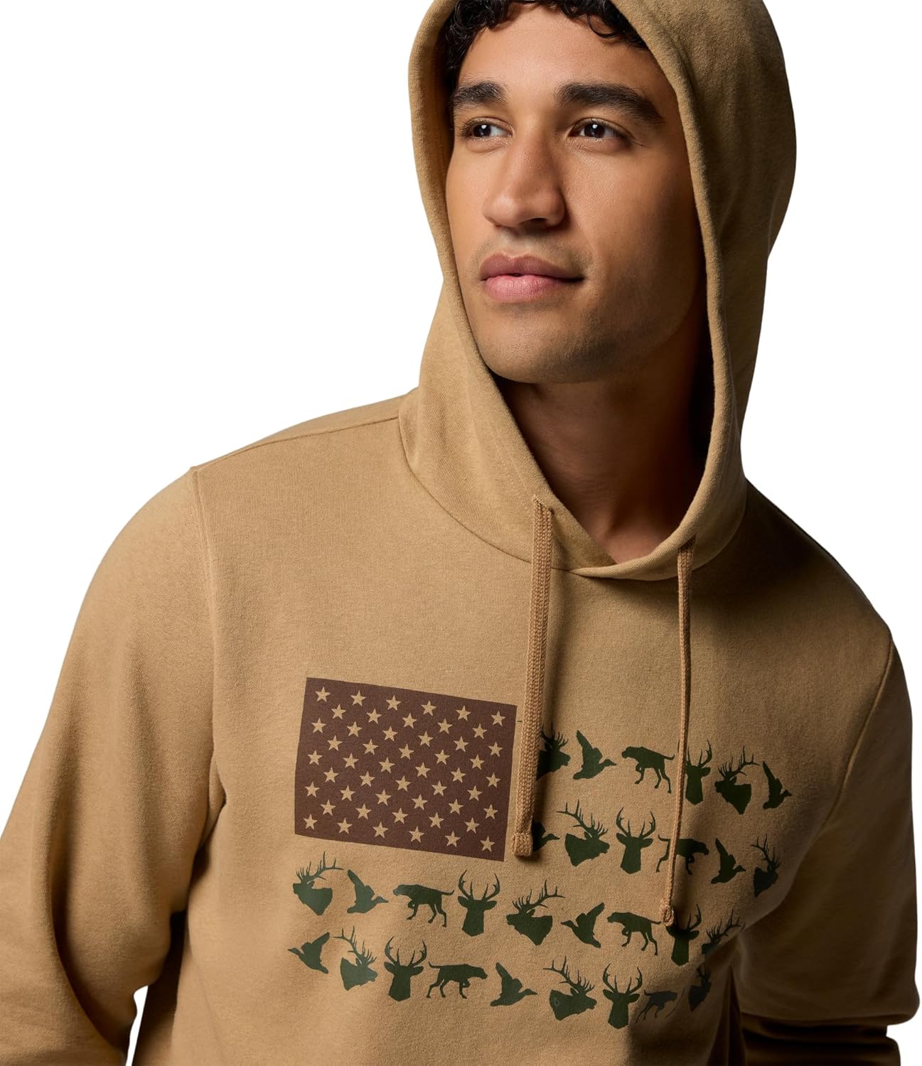 Columbia mens Phg Game Flag II Hoodie - Image 4
