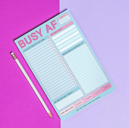 Miniatura 6 de Knock Knock Bloc de lista de tareas por hacer de la almohadilla de AF ocupado, 6 x 9 pulgadas