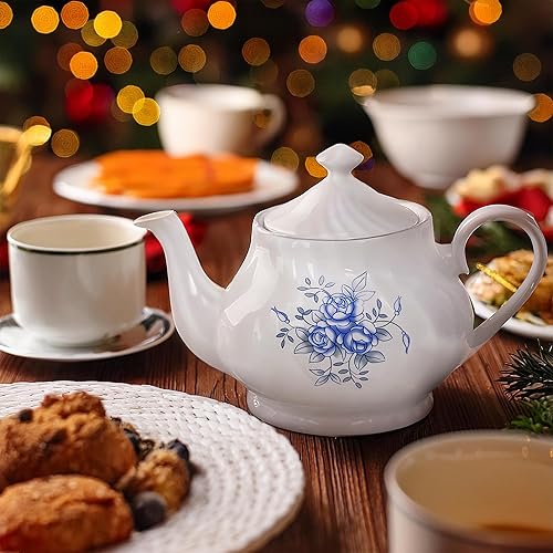 Miniatura 5 de Lynns Paradise Lucinda - Tetera de 37 onzas, juego de 2, morada resistente resistente a las astillas sin plomo ni cadmio apta para congelador a