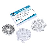 Vista 83 de CQRobot JST EL 4.5 mm de paso 2 pines conector electrónico IC macho, enchufes hembra carcasa y kit de terminales de crimpado en T macho/hembra. 50