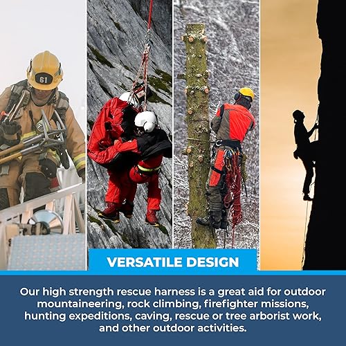 Miniatura 9 de Rock-N-Rescue Arnés de nailon RIT con bolsa