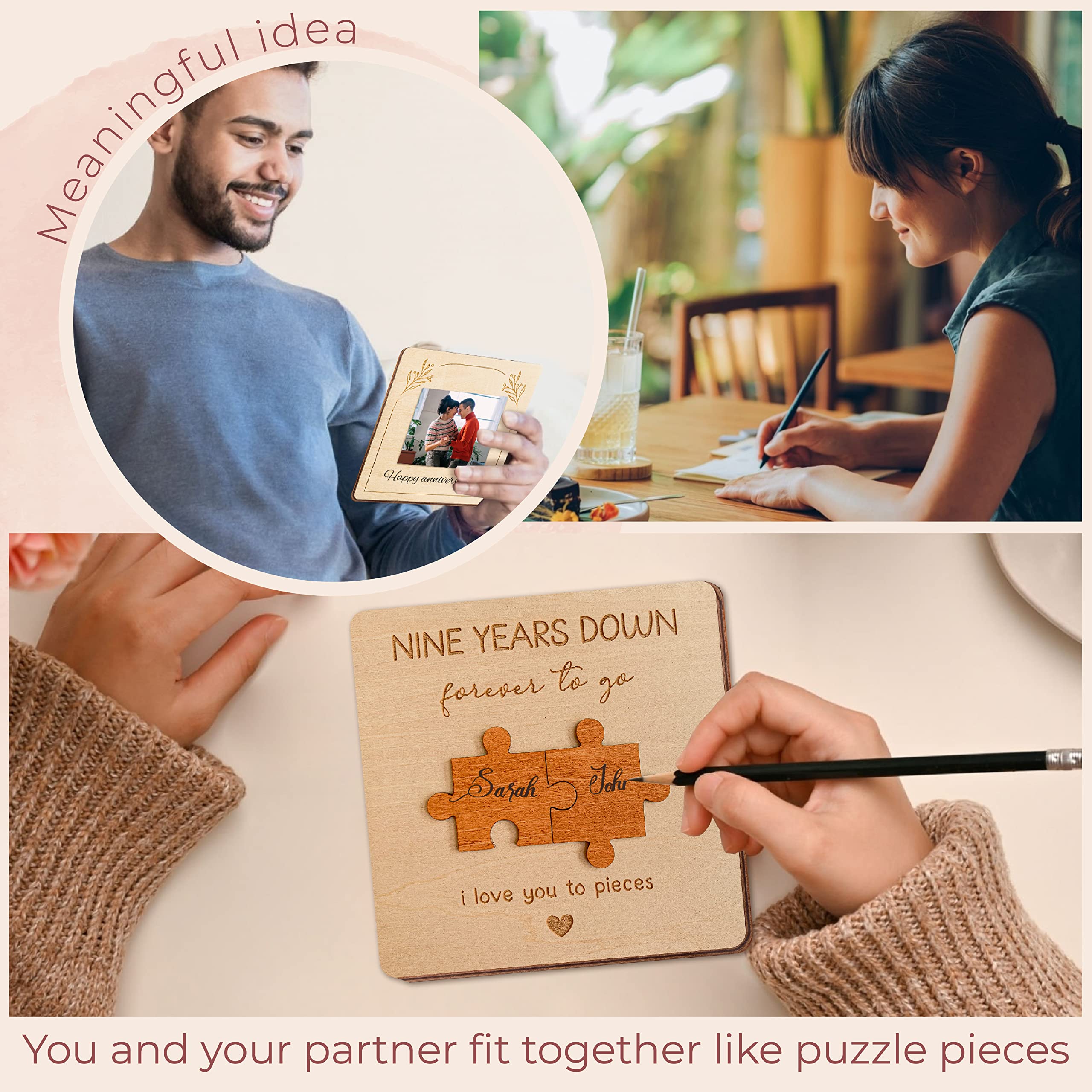 Amazon.com : STOFINITY 9 Year Anniversary Card for Husband Wife