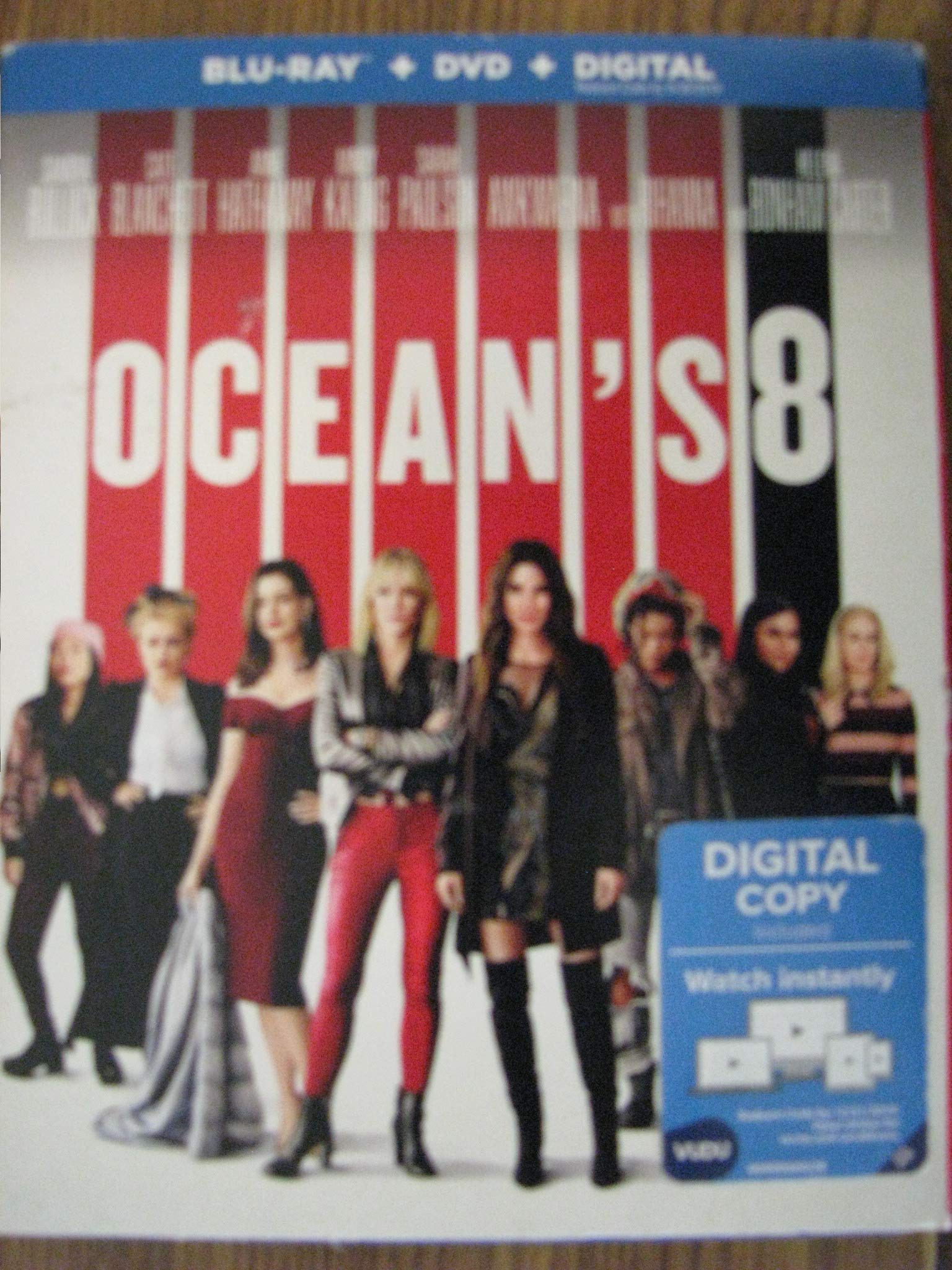 Ocean's Eight Blu-ray para noches de cine en casa con suspense y acción original