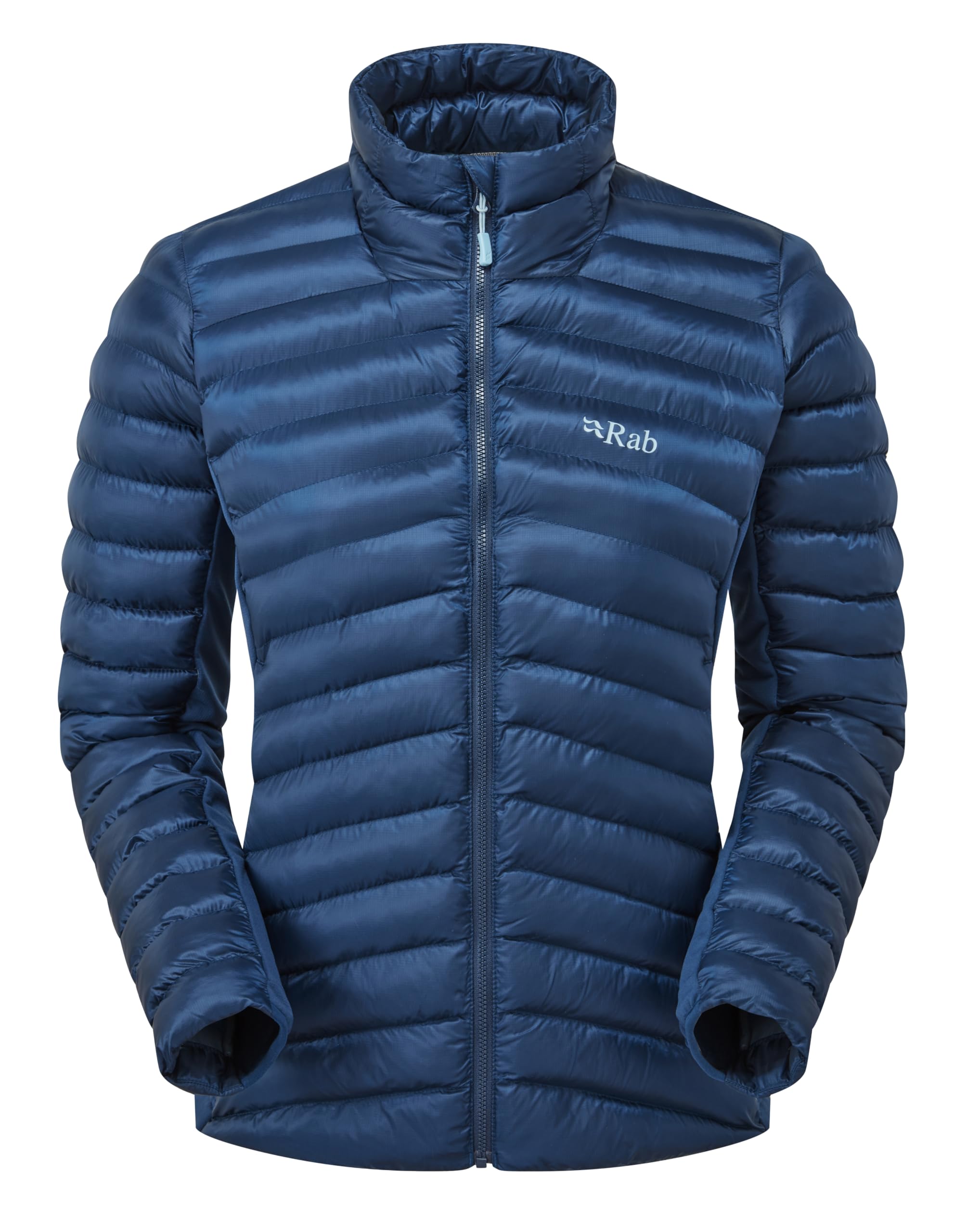 Rab Women's Cirrus Flex Jacket Lightweight Insulated Coat for Trekking, Skiing, & Climbing - Tempest Blue - Small