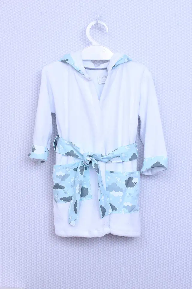 Giz de Cor Confecções Roupão Ovelha, M, Azul