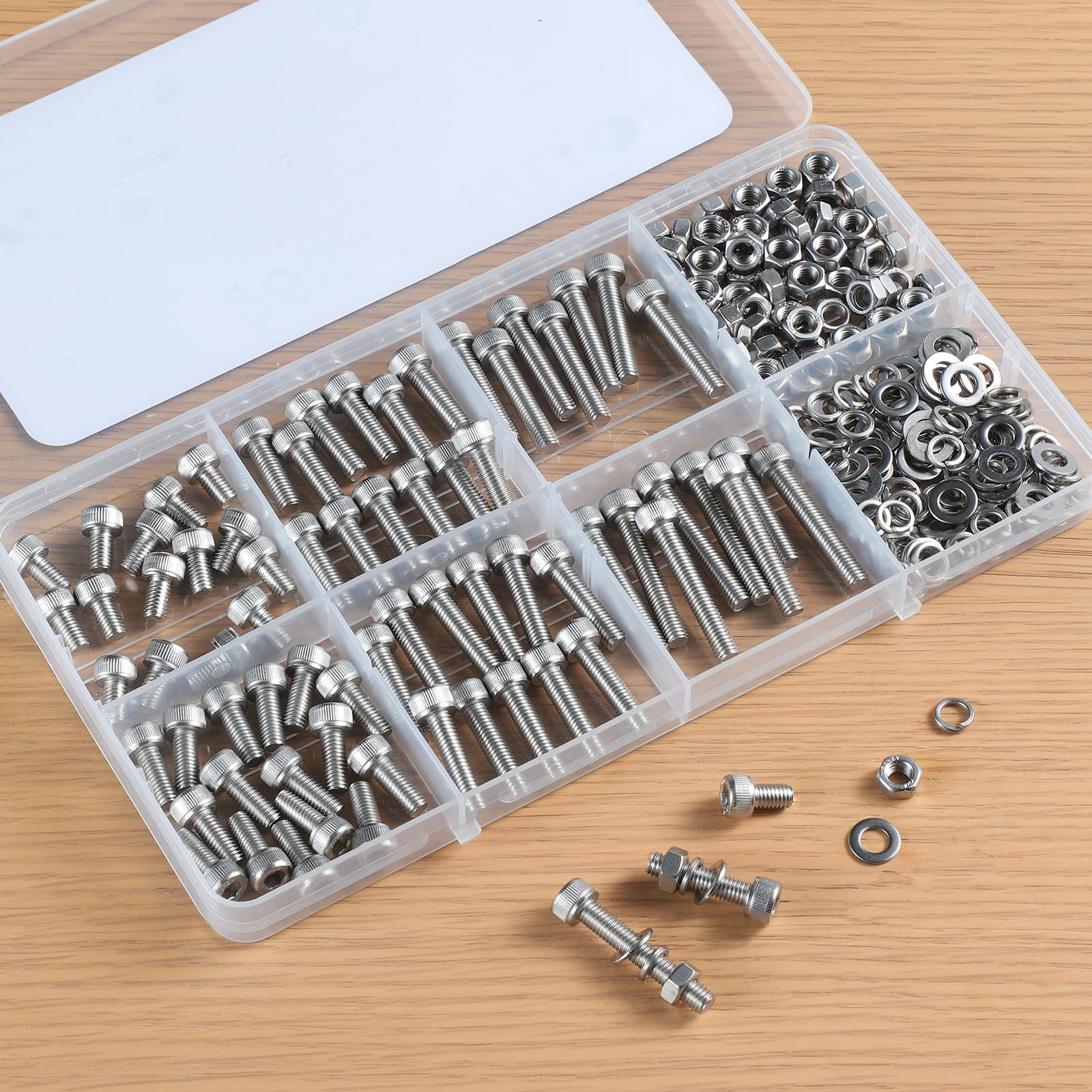 288 PCS M5 Stainless Steel Screws Kit - Buy Now! -4