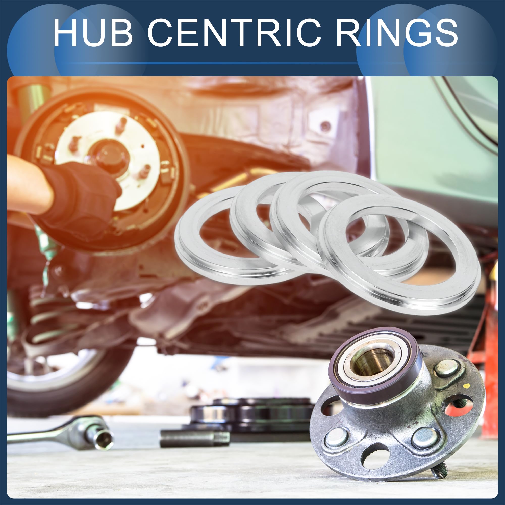 4PCS 1" Wheel Spacers Adapters 6x5.5 For Chevy Silverado 1500 Suburban