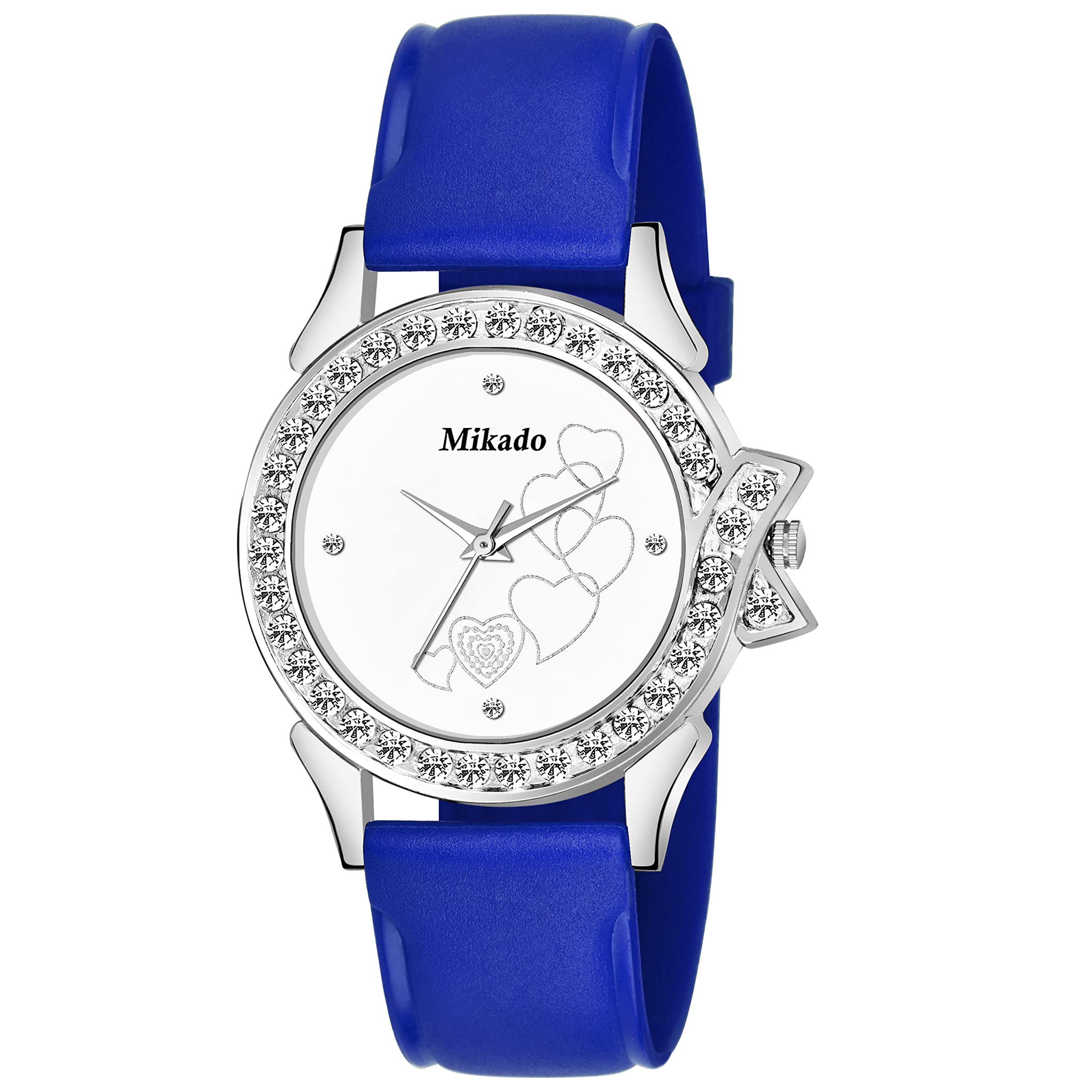See full amazon price history chart for Mikado Silver Blue Wrist Watch for Women Mikado Silver Blue Wrist Watch for Women (B09WDYBQTT) Amazon Price History, Amazon Price Tracker