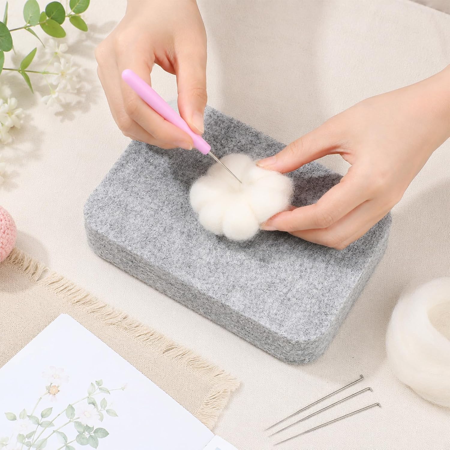 Needle Felting Pad 4.65"X 3.35" Needle Felting Supplies