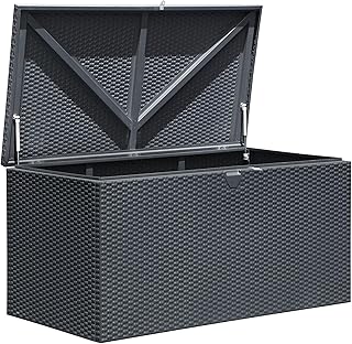 Arrow Spacemaker Deck Box Basket Weave, Anthracite
