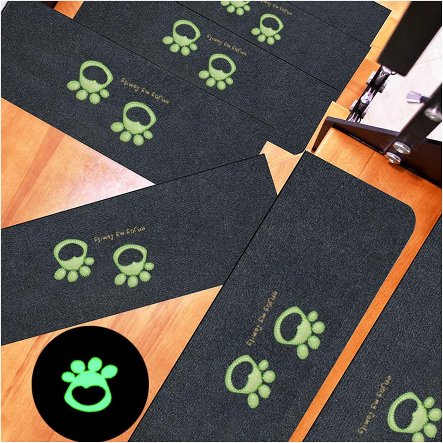 LPQSy NonSlip Step Mats for Stairs, SelfAdhesive Stair Treads NonSlip Carpet Mat