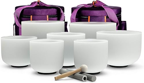 Miniatura 11 de TOPFUND - Cuencos de cristal para crear notas de sonido