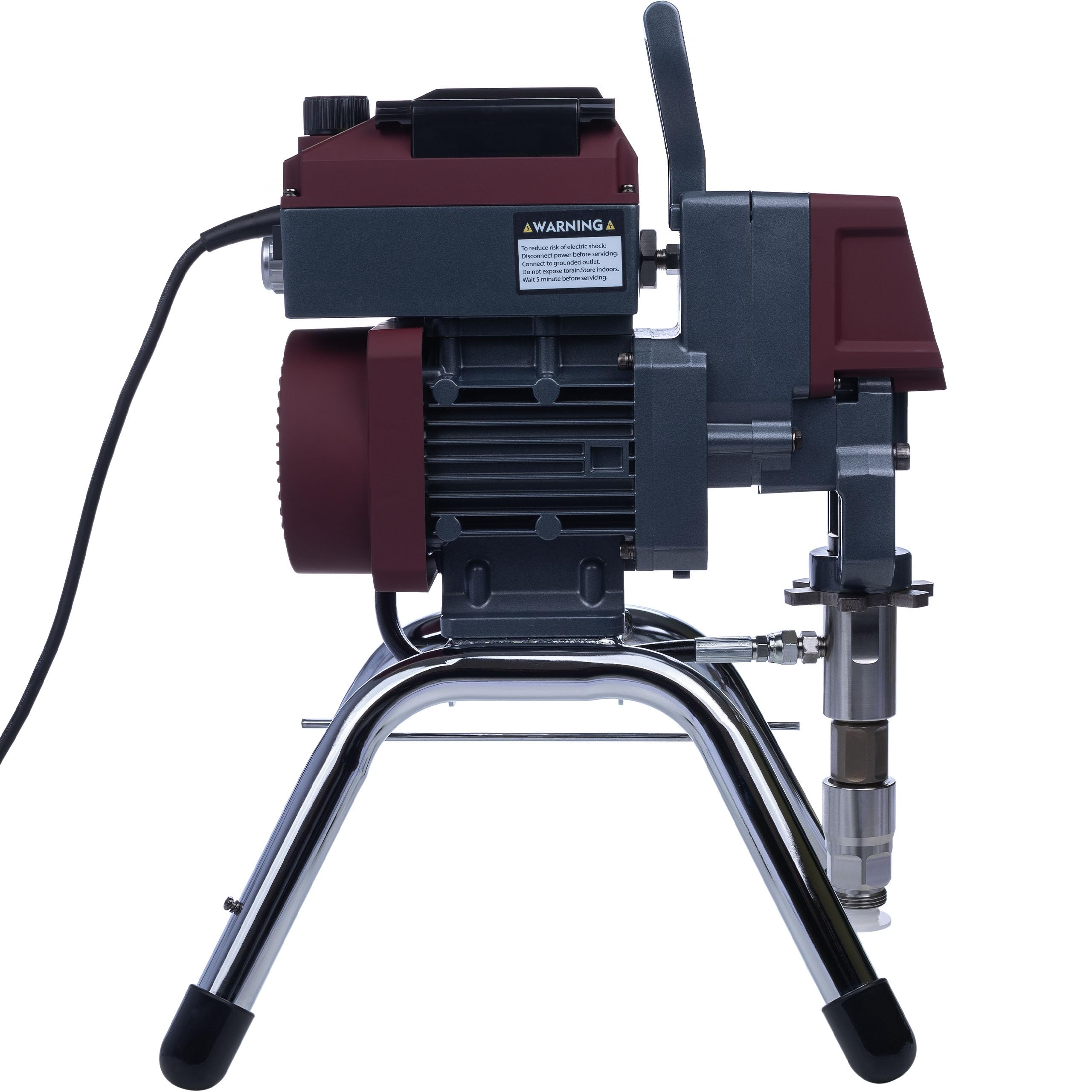 Zenthril Charlie HyperElite - Airless stacja lakiernicza 2500W, 25MPa, 3,5 l/min, dysza 0,031" | Bezszczotkowy silnik, ekran LCD, Voice Assist | Do farb wewnętrznych/zewnętrznych