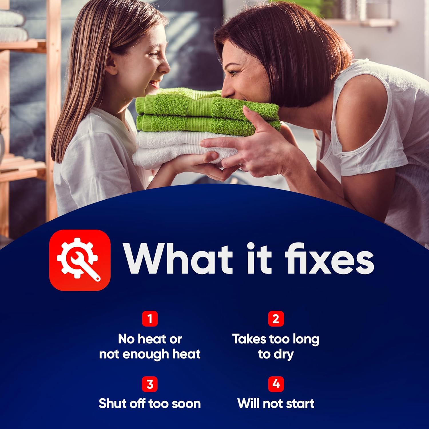 134792700 Dryer Heating Element, 137032600 Thermal Limiter, 3204267 Thermostat by DR Quality Parts Compatible with Frigidaire & Electrolux Dryers also Replaces PS2349309, AP4368653, AP4368739, AP21314