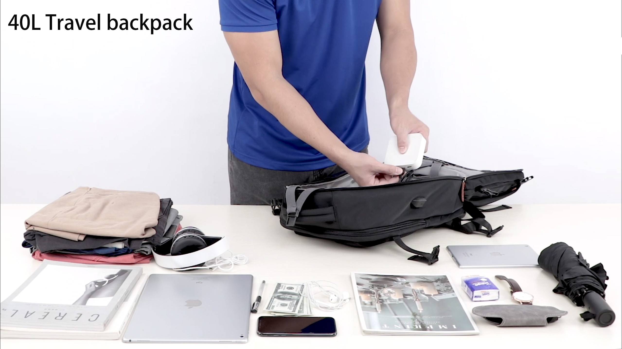 Watch BAGODI Travel backpack for women on Amazon Live
