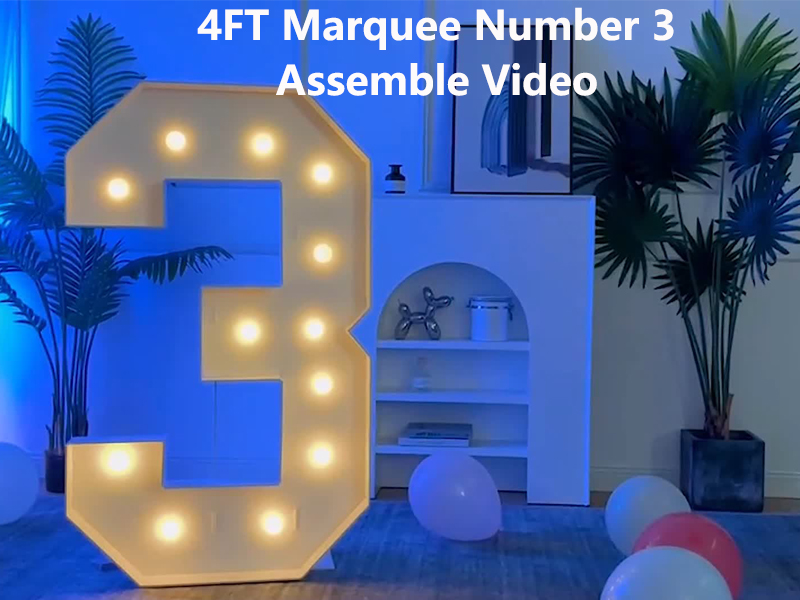 Amazon.com: 4FT Marquee Numbers, Large Light Up Numbers 6 for 6th