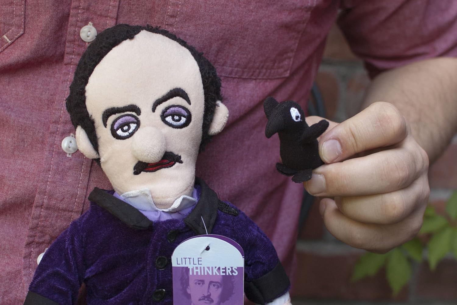 Little Thinker Edgar Allan Poe Doll by The Unemployed Philosophers Guild