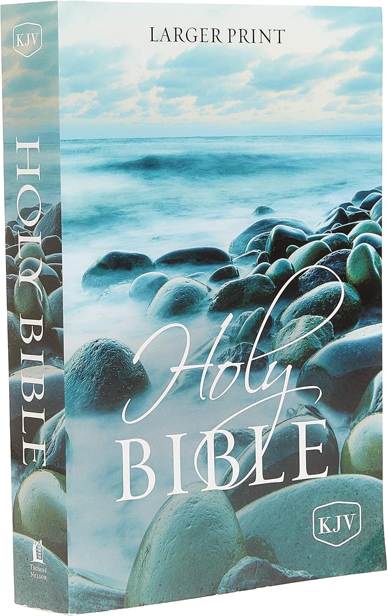 KJV, Santa Biblia, Impresión más grande, Libro de bolsillo, Impresión de confort: Santa Biblia, Versión King James