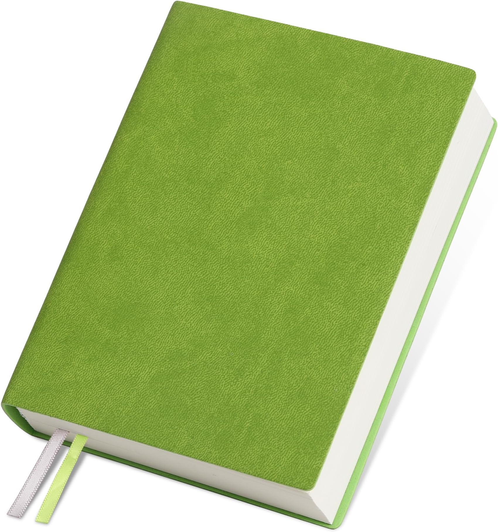 DreamDove Thick Blank Journal Notebook 400Pages Hardcover Sketch Book Notebook Blank Journal Unlined No Lines Soft Leather Cover A6 (3.9 × 5.5) Journal Leather Notepad Drawing Book Memo Writing Sketch Pad Diary Notebook (Green-400 Page)