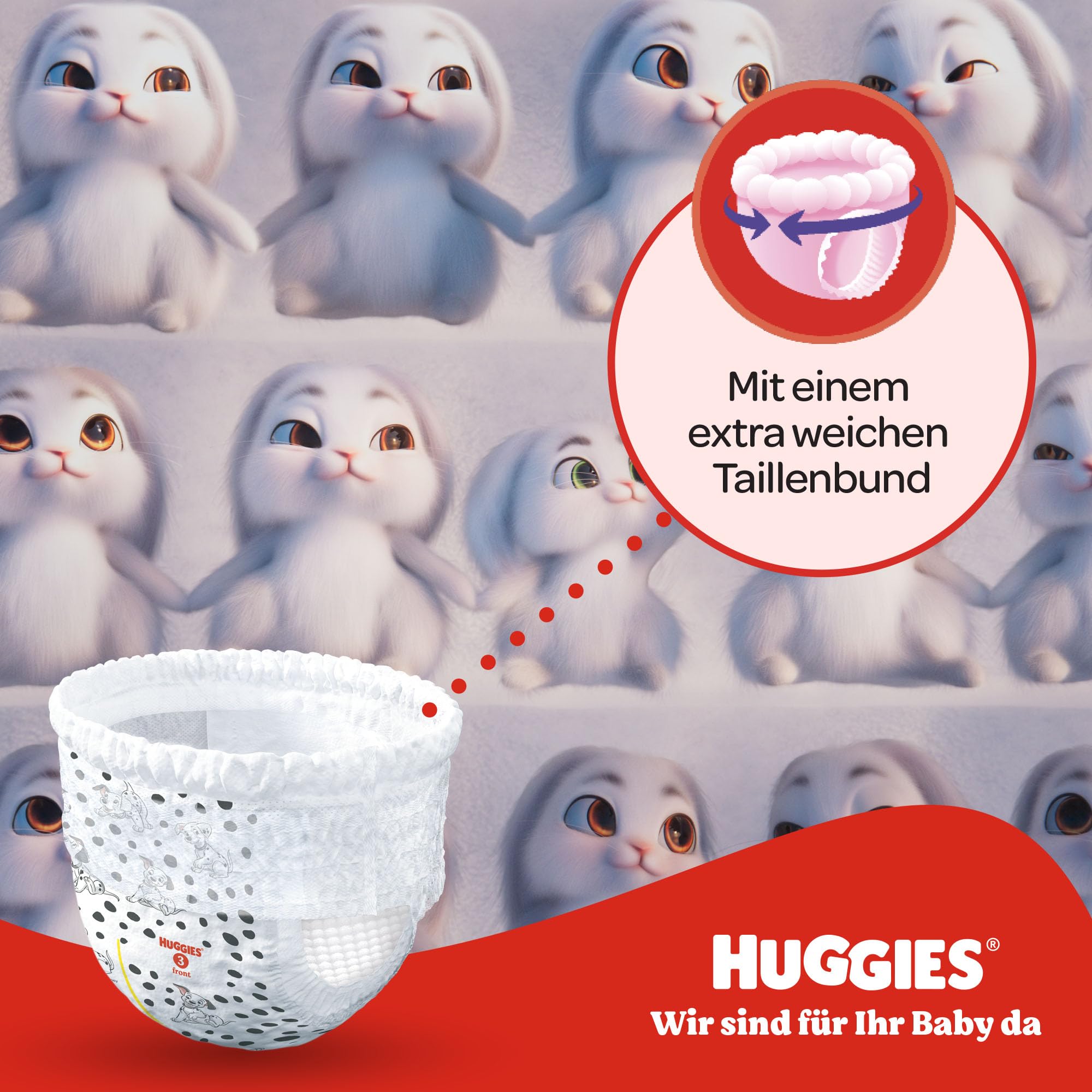 Huggies Pants Disney, Baby-Windeln Gr.4, 120 St. (4x30), Monatsbox