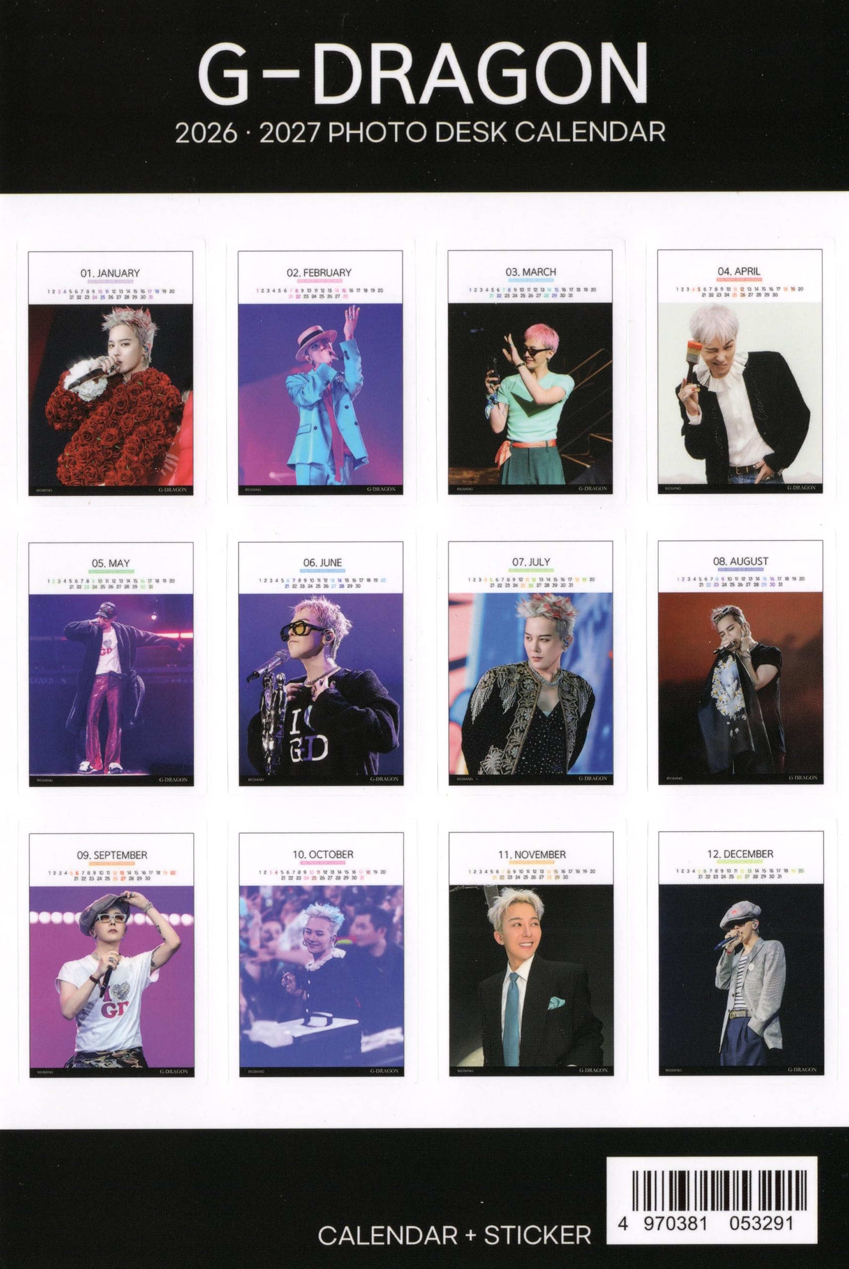GD & TOP DVD + PHOTBOOK bigbangカレンダーセット GD & TOP DVD + PHOTBOOK bigbangカレンダーセット GD & TOP DVD
