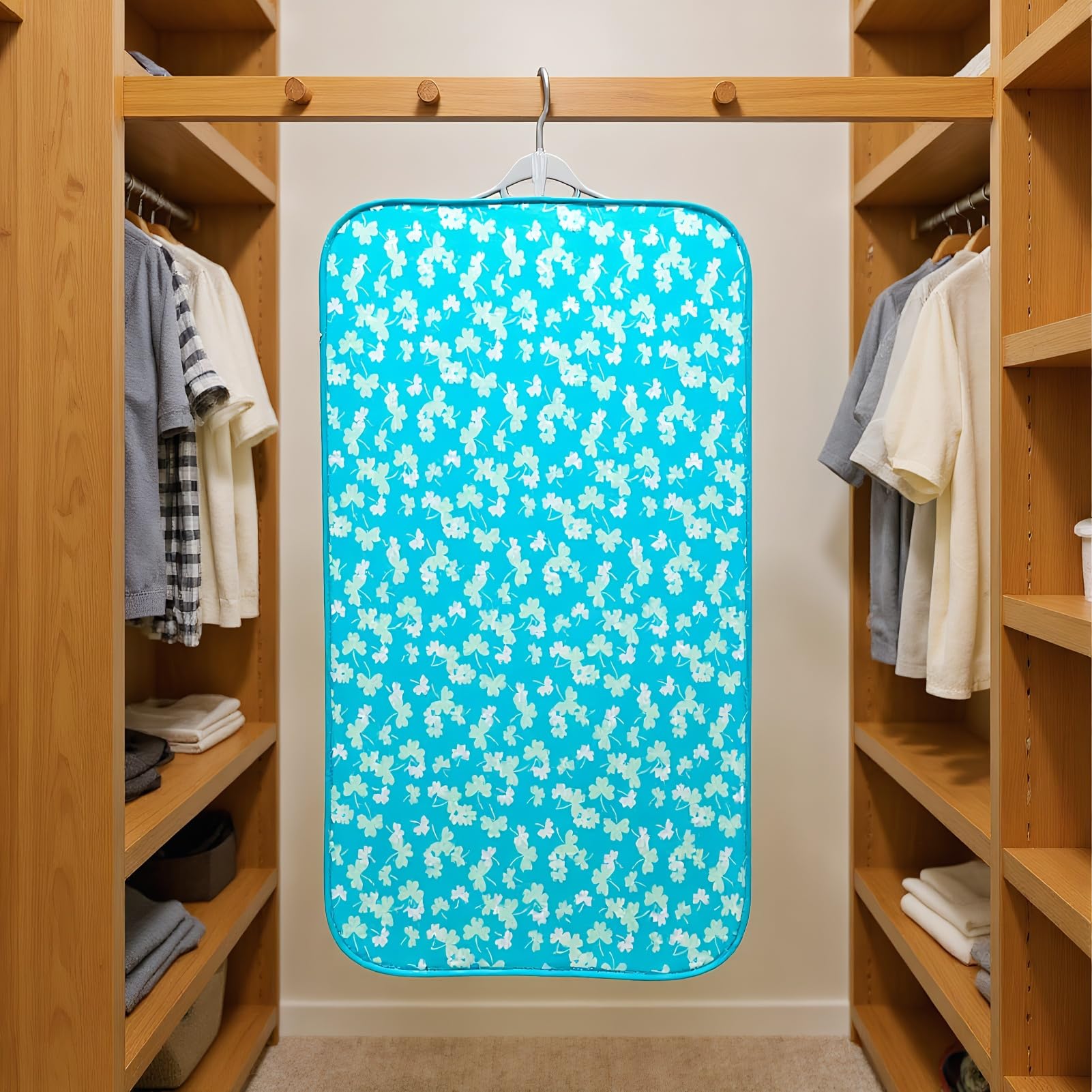 Tappetino Da Stiro Per Tavolo Ripieghevole Portatile Resistente Al Calore | Coperta Stiratrice Pieghevole Per Casa, Viaggi, Appartamen