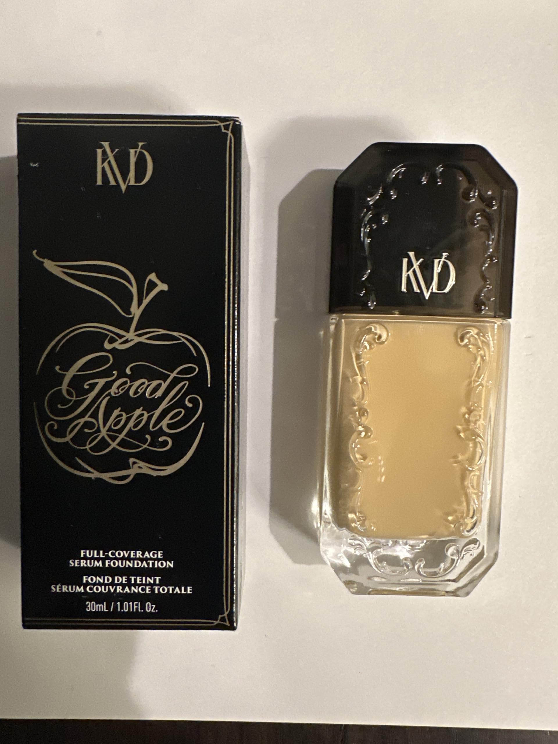sufe KVD Beauty Good Apple Non-Comedogenic Full-Coverage Serum Foundation Medium 051