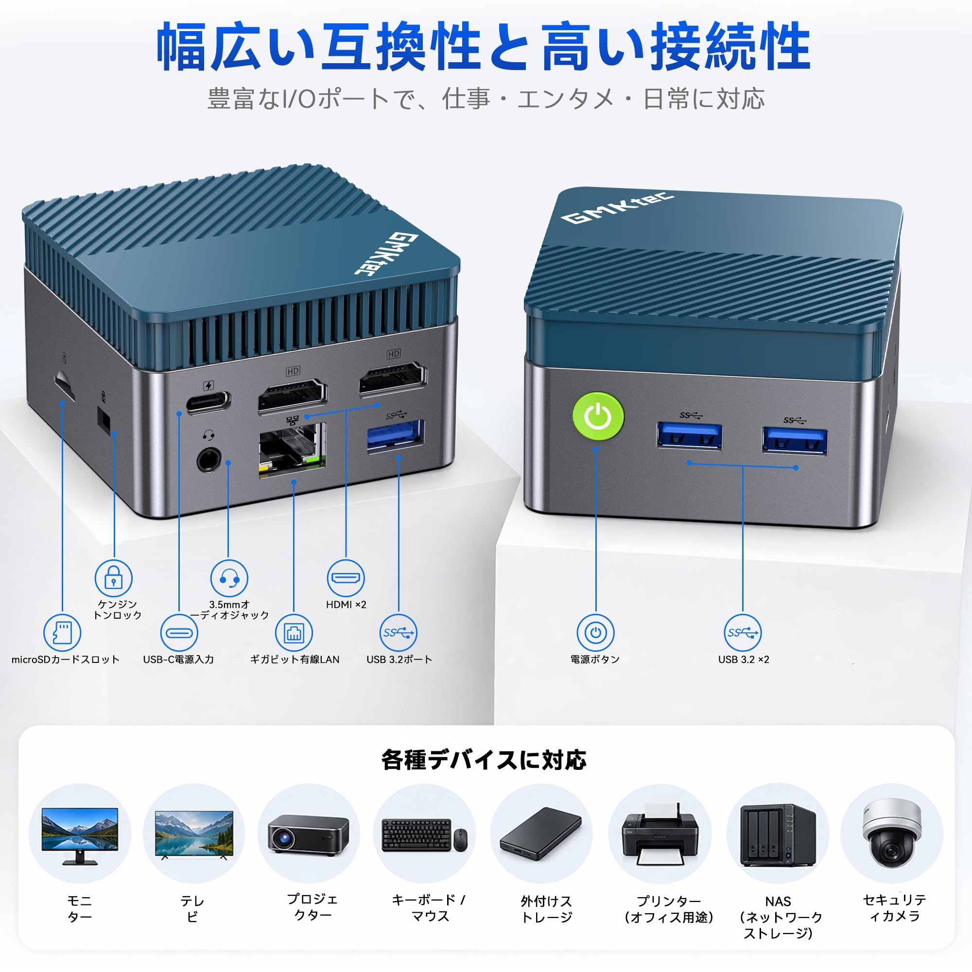 【送料無料美品】GMKtec NucBox G5 ミニPC 本体 Amazon.co.jp: GMKtec ミニPC NucBox G5S【Intel N5095・8GB LPDDR4+