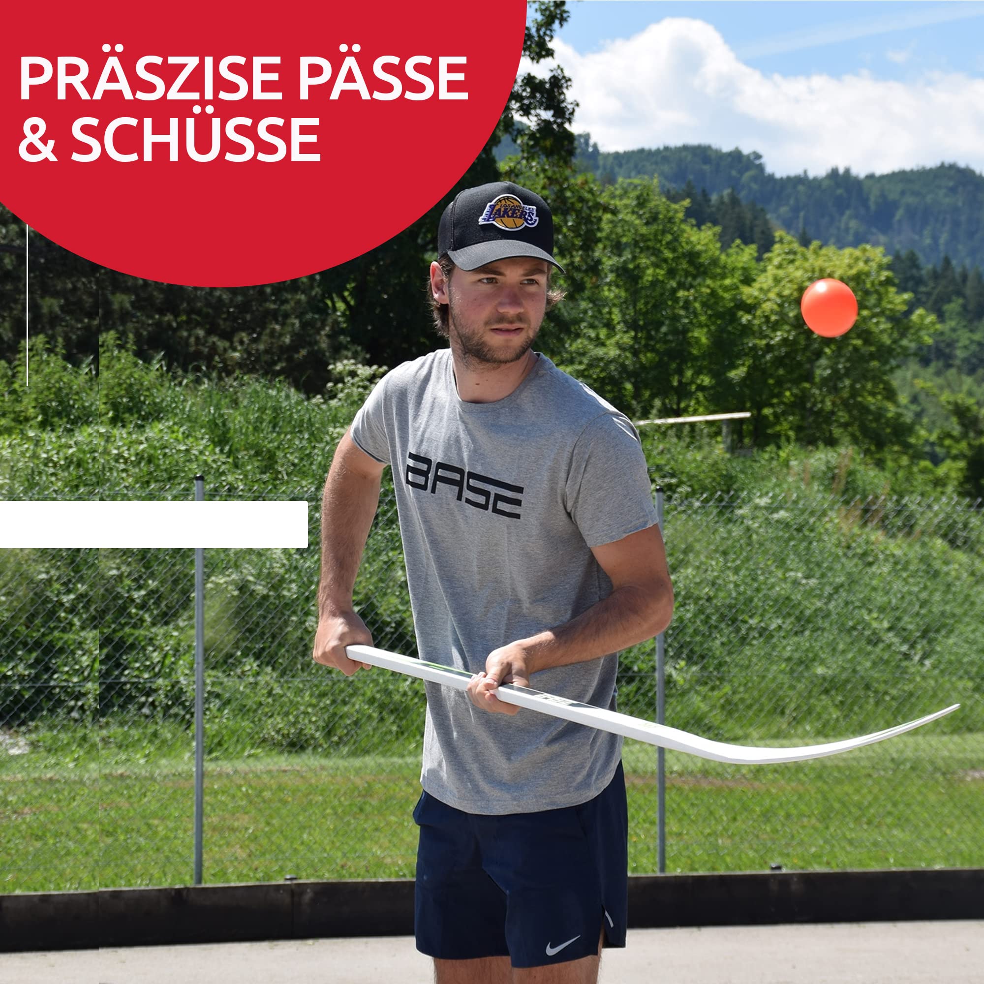 Puck Hockey BASE Street - 7.5cm Arancione Per Interni/Esterni - Foto 9