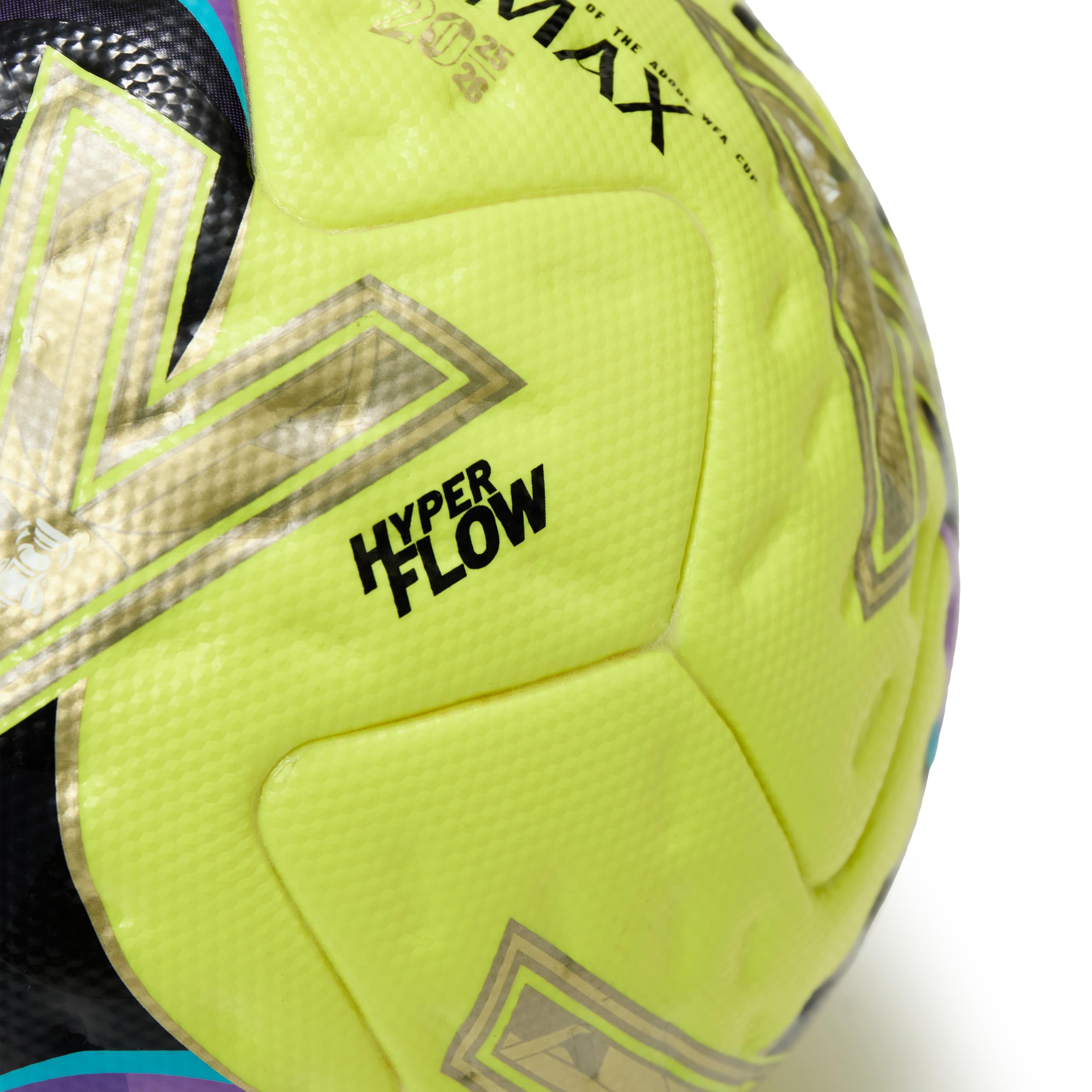 Mitre WFA Cup Winn R Ultimax Pro2526 Fútbol para Unisex Adulto, Verde/Gold/Púrpura, 5