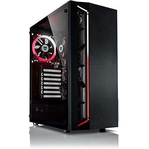 BEASTCOM Q3 Essential Gaming, 8 Threads Gaming PC, AMD Ryzen 3 4X 4.00GHz, 4K Vega 6 Core Graphics, 32GB RAM, 1TB SSD, HDMI, WiFi, Windows 11 Pro
