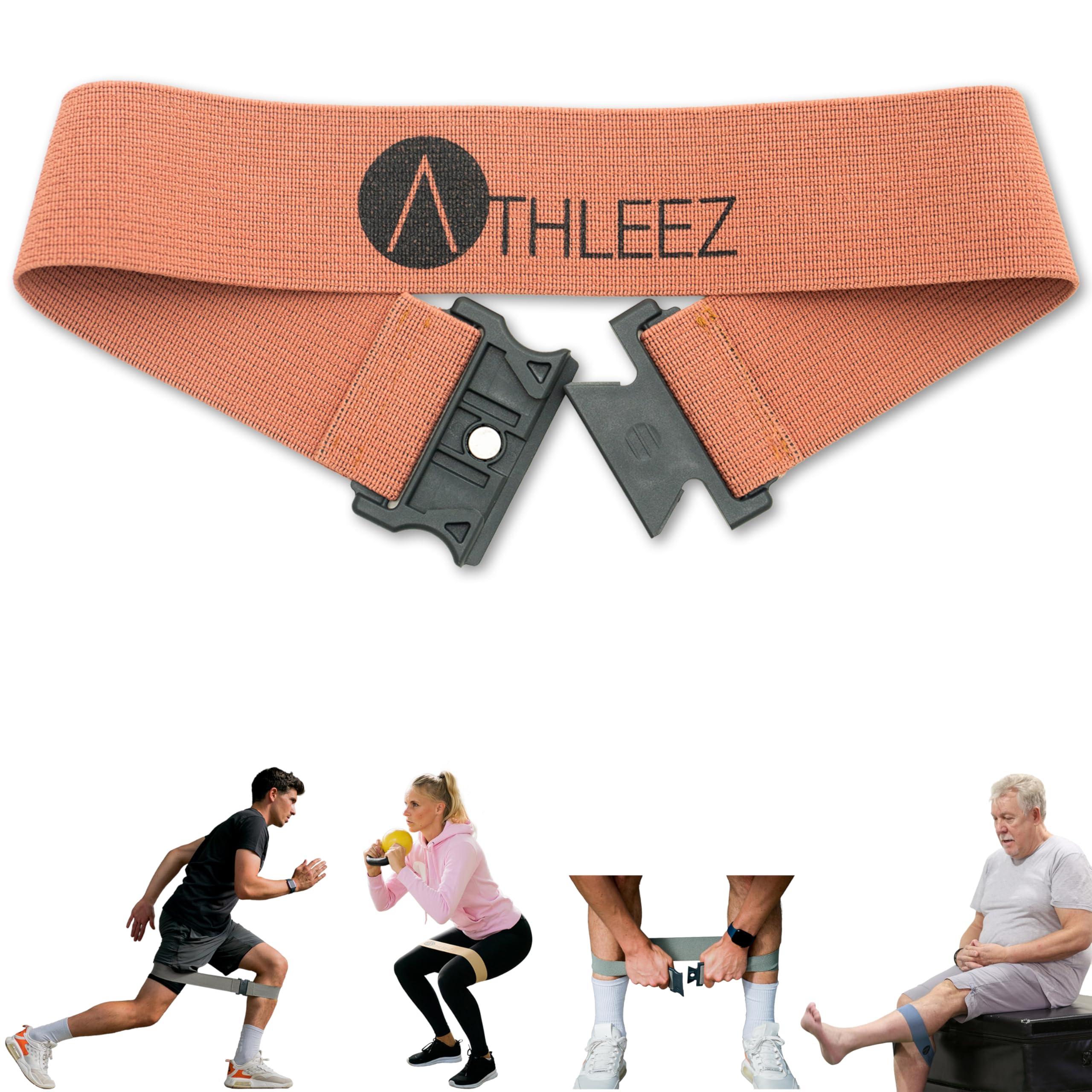 Innovatives Fitnessband mit Magnetverschluss für Fitness, Yo