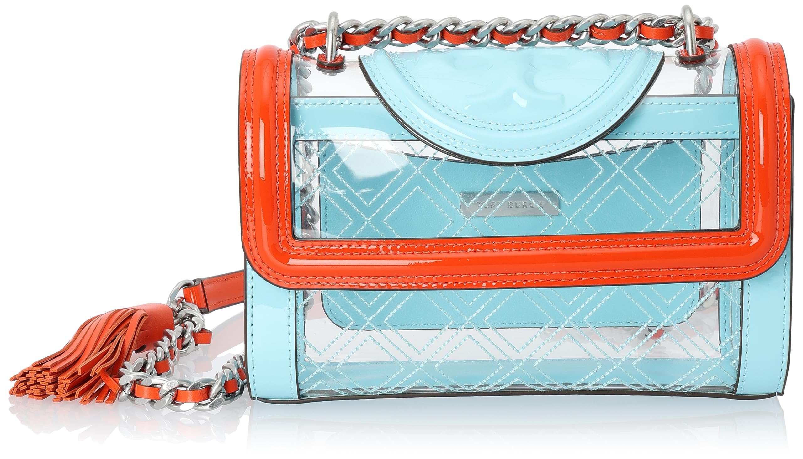 Amazon.co.jp: Tory Burch 145890 FLEMING CLEAR SMALL