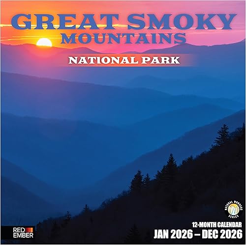 Miniatura 127 de RED EMBER Enchanted Places - Calendario de pared 2026 de 12 meses, 12 x 24 pulgadas, abierto, papel grueso y resistente, para regalo, calendario