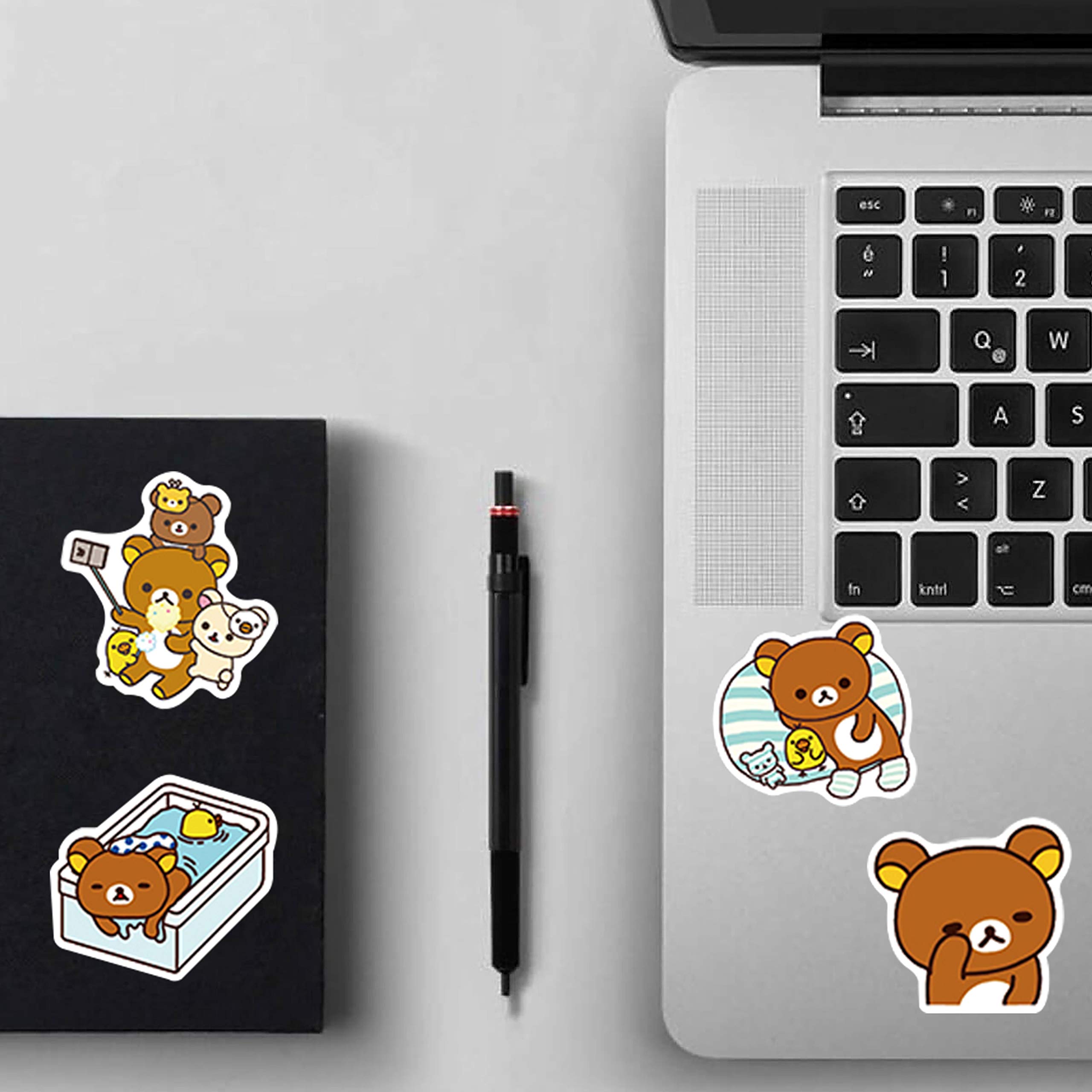 Cartoon Stickers 100pcs Kawaii Japanese Stickers Waterproof Vinyl