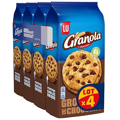 LU GRANOLA - 4 Sachets de Cookies Granola aux Gros
