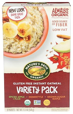 Natures Path Instant-Varity Oatmeal, 8 ct