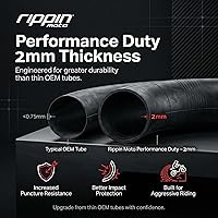 Vista 3 de 2.75/3.00-19 Tubo interior resistente (70/100-19) de 2.5 mm de espesor - Válvula TR4 - Se ajusta a la mayoría de neumáticos de motocross de 3.0-19