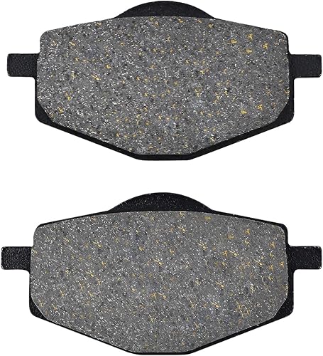 Miniatura 3 de AHL Juego de pastillas de freno semimetálicas para Yamaha Warrior YFM350 1987-1988 BANSHEE YFZ 350 TUW 1987-1989 YFM350 XT 1987