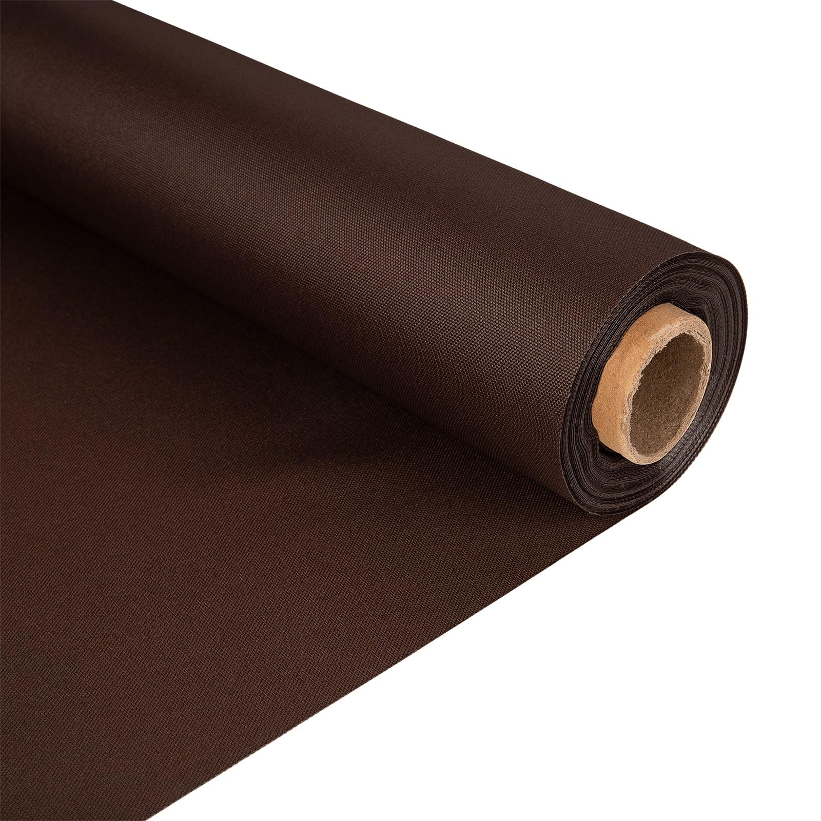 7 Oz Waterproof PU Polyurethane Canvas Fabric - 58 Inch Wide. Awning, Upholstery Material for Outdoor Furniture, Gazebo Covers, Shed Roofing (Chocolate,20 Metre) โ image 1