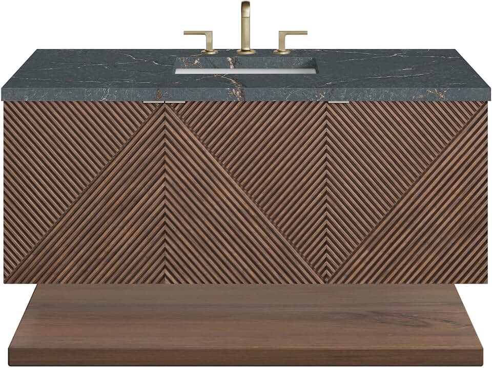 James Martin Vanities 48" Marcello Vanity in Chestnut