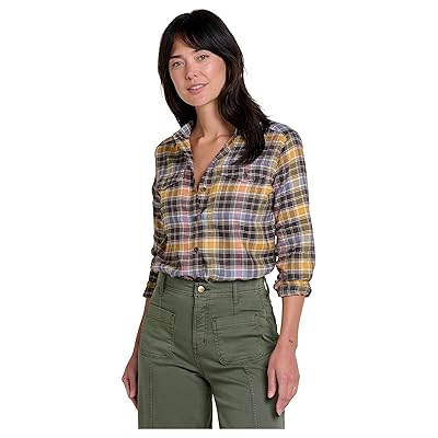 Toad&Co Re Form Flannel Long Sleeve Shirt Women