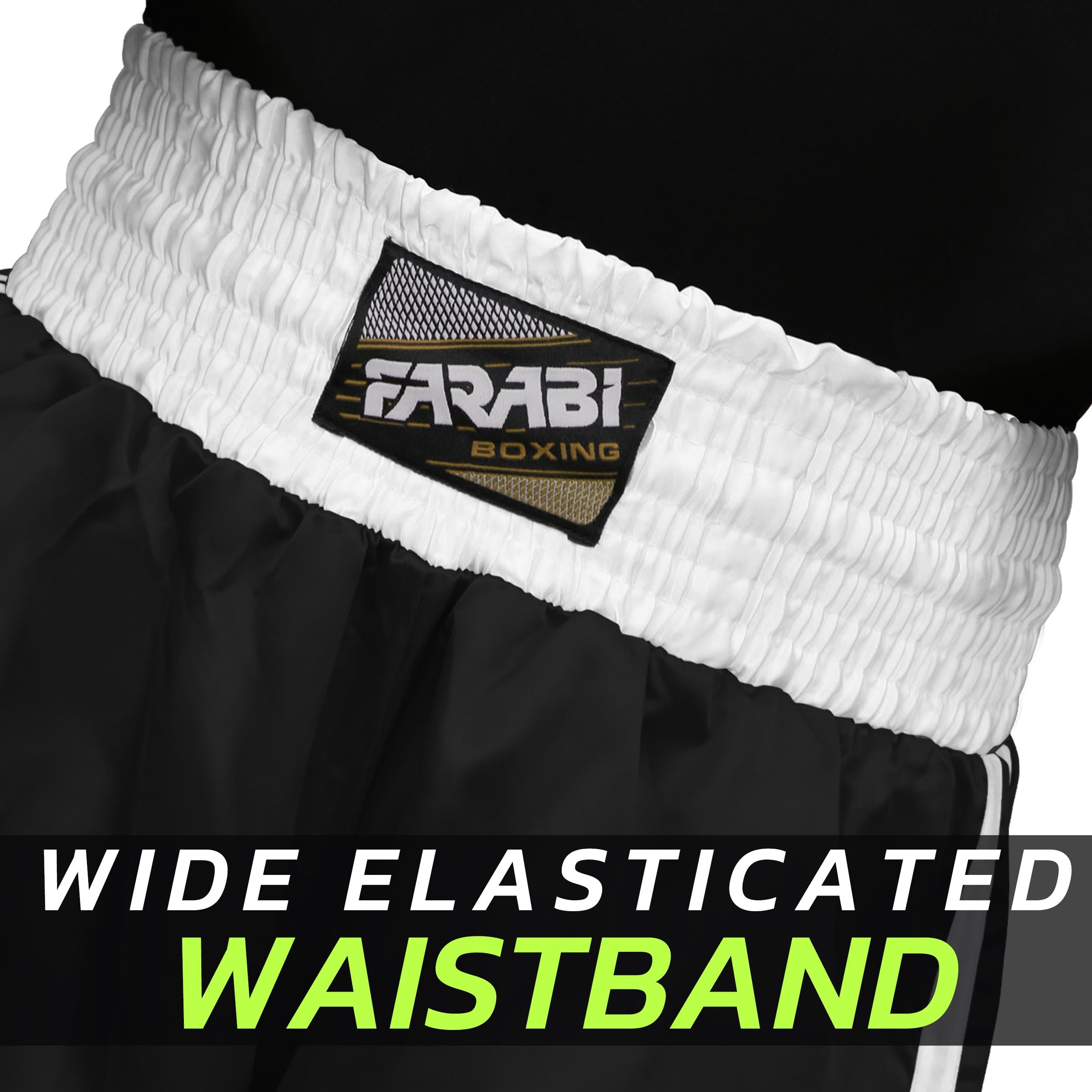 Farabi Sports Pro Boxing Shorts para Entrenamiento de Boxeo Punching Sparring Fitness Gym MMA Muay Thai Kick Boxing Pantalones