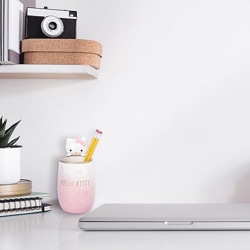 Vista 33 de Jay Franco Disney Nightmare Before Christmas Vaso – Soporte para cepillo de dientes de resina negra con Jack & Sally – Decoración de baño Negro