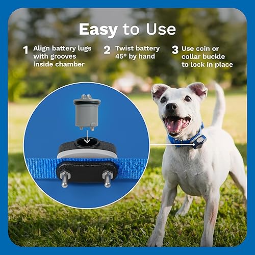 Miniatura 5 de INVISIBLE FENCE BRAND Power Cap Baterías para unidades de collar de computadora MicroLite y MicroLite Plus  También compatible con collares de perro